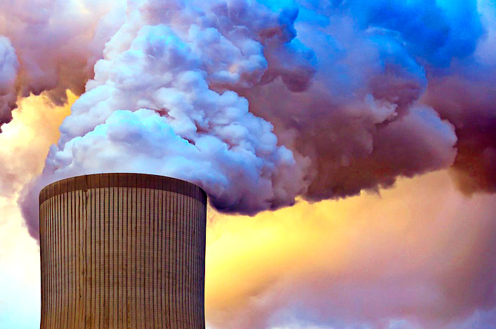 emisiones de CO2 en la industria