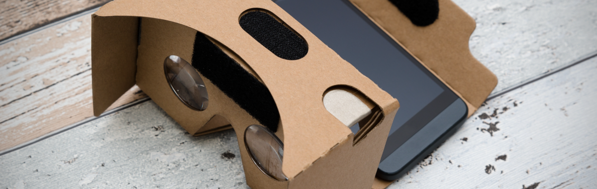 Gafas de realidad virtual caseras