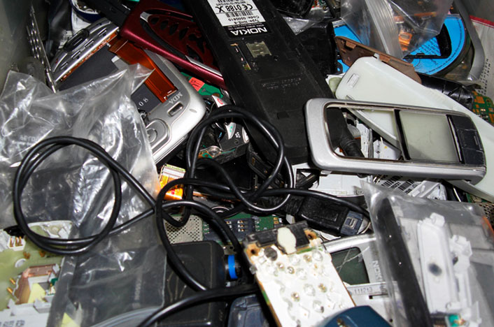 Residuos electrónicos que dañan el planeta
