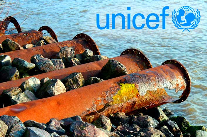 Unicef participa en el tratamiento de aguas residuales