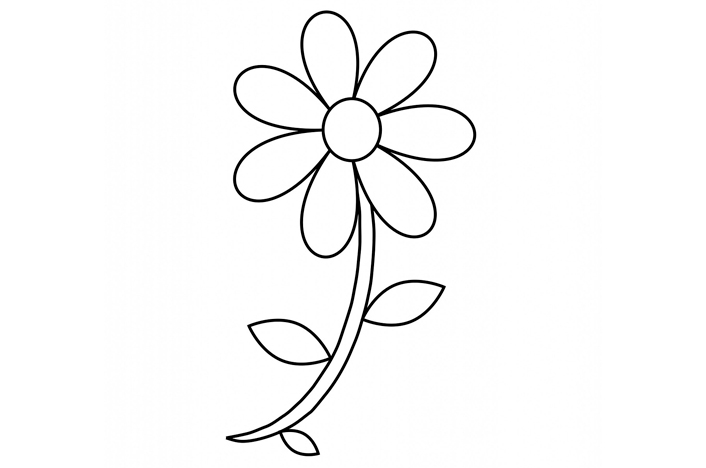 dibujo de flor