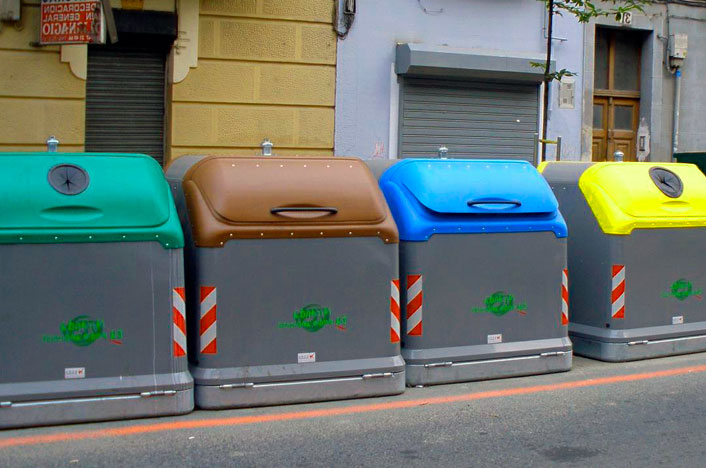 ¿Cuáles son los de contenedores basura?