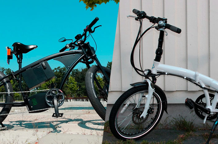 tipos de bicicletas eléctricas